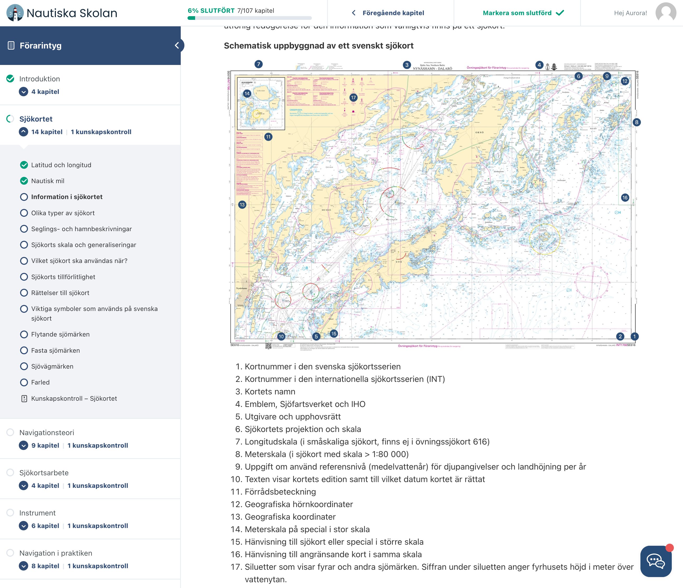 Förarintyg båt kursinnehåll